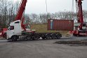 LKW umgestuerzt Niehler Hafen P290